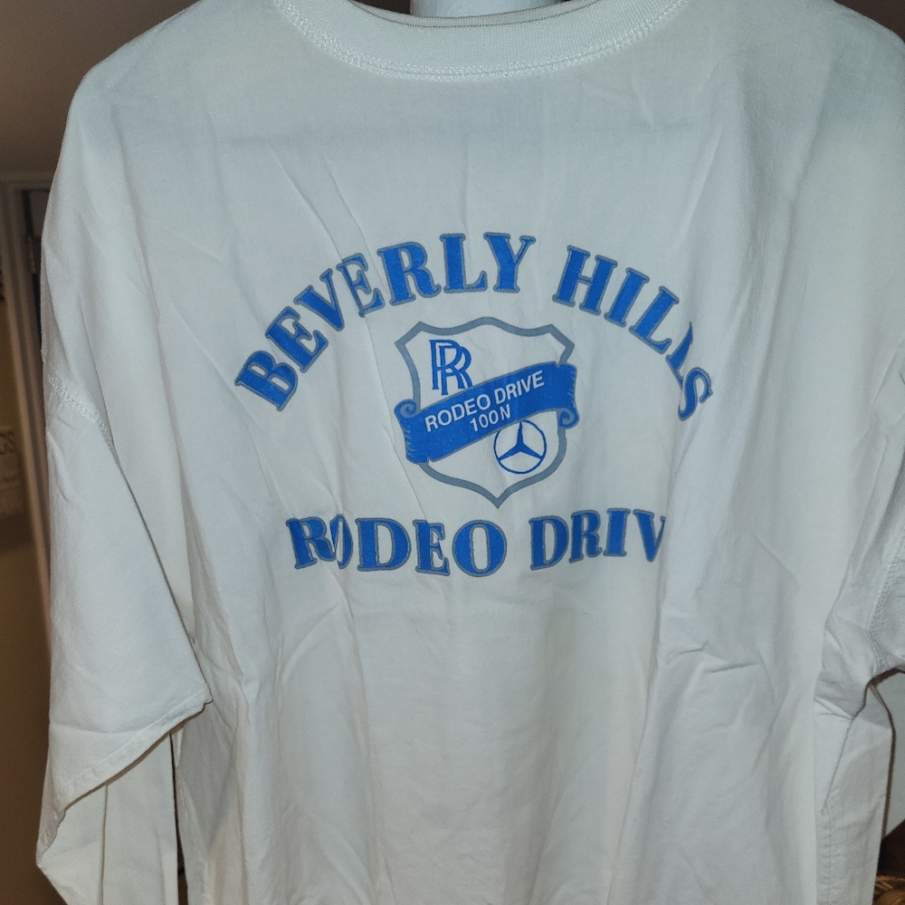 Beverly Hills Rodeo Drive White Shirt